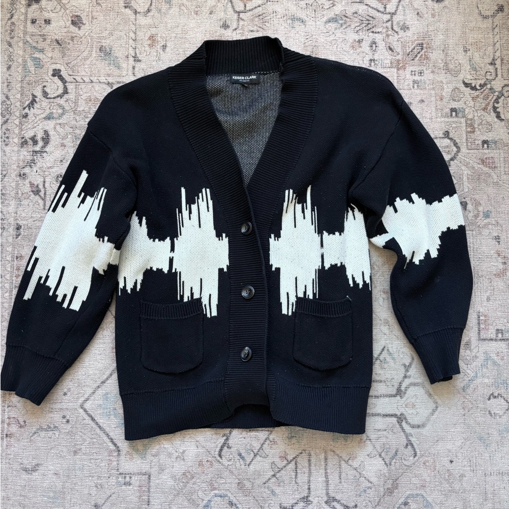 Graphic Cardigan
